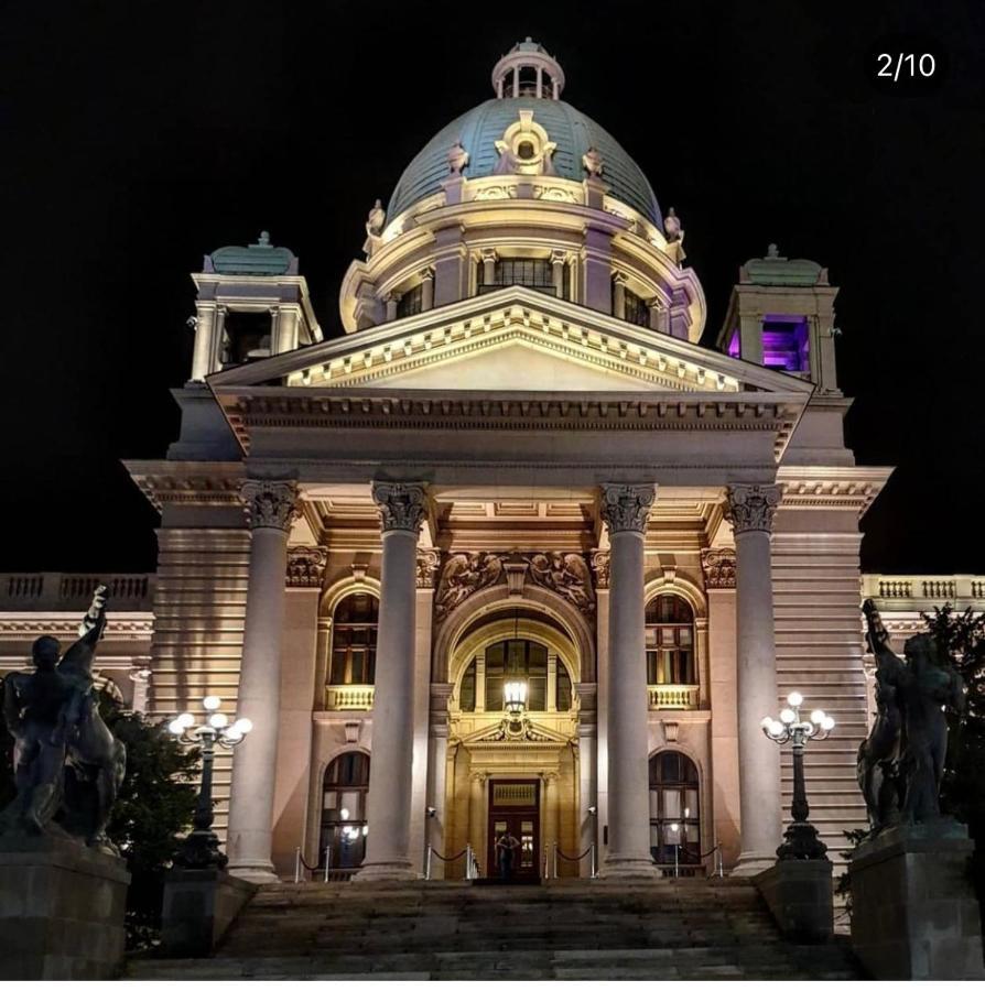 Dusan City Center Parlament Belgrad Exterior foto